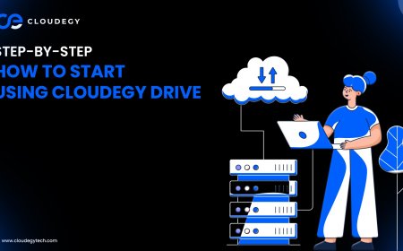 How to Start Using Cloudegy Drive (Step-by-Step Guide for Beginners – 2026)