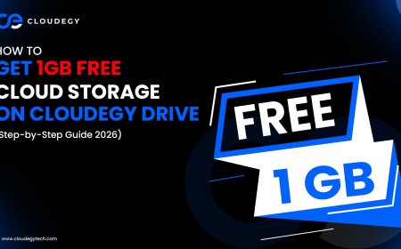 How to Get 1GB Free Cloud Storage on Cloudegy Drive (Step-by-Step Guide 2026)