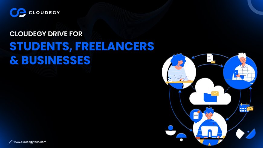 Cloudegy Drive for Students, Freelancers & Businesses