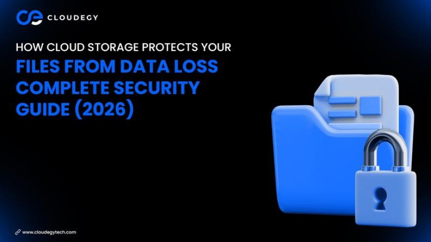 How Cloud Storage Protects Your Files from Data Loss: Complete Security Guide (2026)