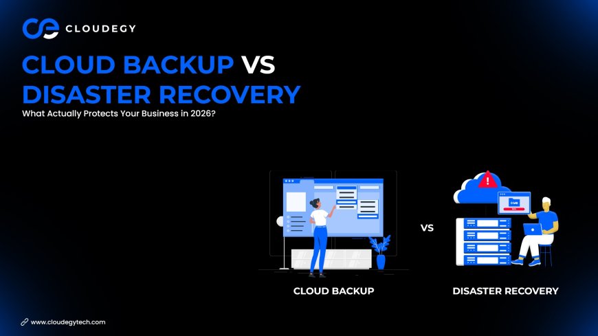 Cloud Backup vs Disaster Recovery: What Actually Protects Your Business in 2026?
